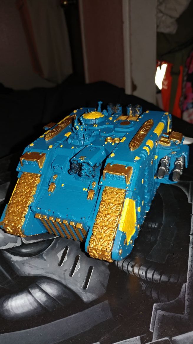 Warhammer 40k land raider thousand sons conversion