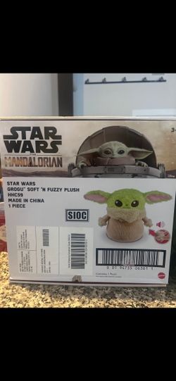Grogu Fuzzy PLUSH DOLL