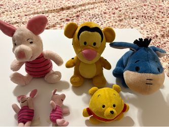 Disney Winnie the Pooh & Friends Plush Toy Bundl