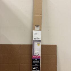 1” Mini Blind 36” x 72” White