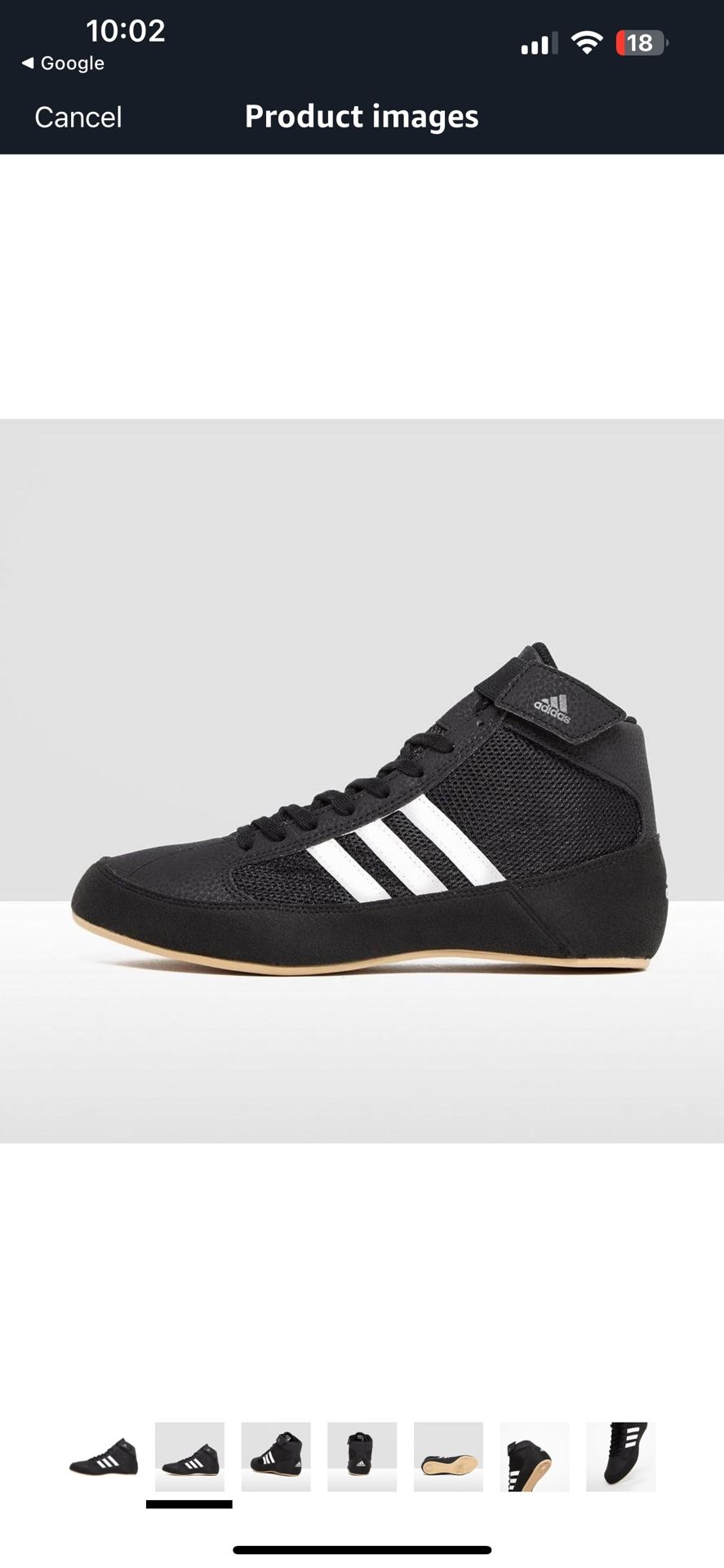 Brand New Adidas Men's Wrestling Shoes Size