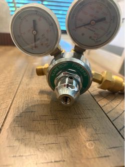 Argon Flow Gauge Regulator