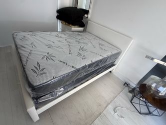 Full sizebed frame with mattress all new furniture free delivery free installation