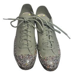 Carefully Chosen ❤️ Converse Chuck Taylor green knit sneakers. Size M5.5 / W7.5 