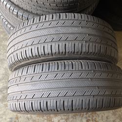 235-60-17 Used Michelin Tires Pair