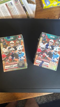 2026 Bowman NFL Football Blaster Boxes (2)