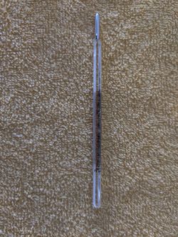 Mercury Glass Clinical Thermometer