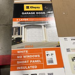 9’ X 7’ Garage Door - Brand New