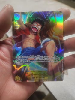 One Piece TCG  SEC - OP15-119 Monkey.D.Luffy Japanese #OP15-119 NM (2of3)