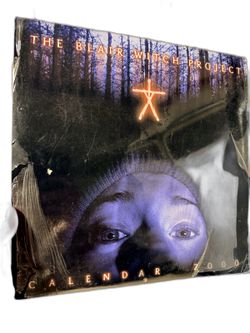 The Blair Witch Project 2000 Wall Calendar - Never Used, Excellent Condition