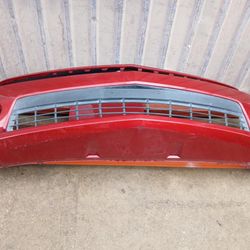2014-2015 Chevy Camaro Front Bumper crystal red tintcoat Used Oem