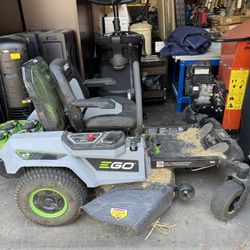 Ego Riding Lawn Mower 