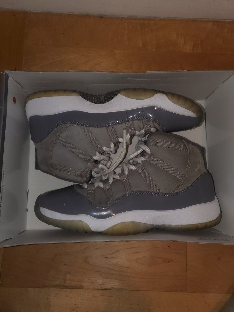 Size 7Y Jordan 11 Retro Cool Grey (GS) (BEST OFFER)