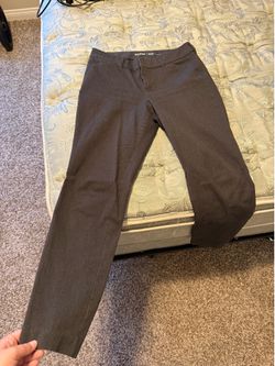 Womens grey dress pants