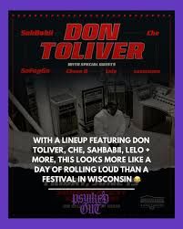 Don Tolliver At Summer fest