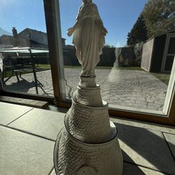 Mother Mary Statue White Color 