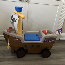 Little Tikes Ride on Pirate Ship