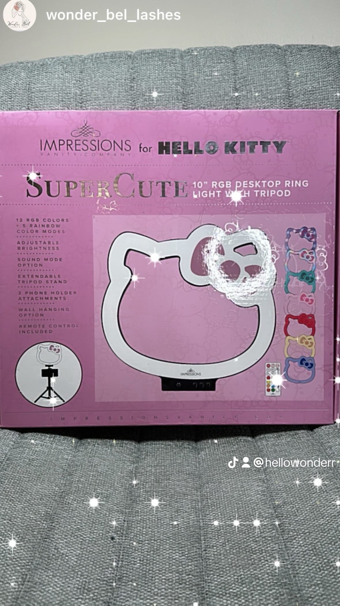 Hello Kitty Ring Light