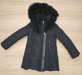 Mackage Toddler Girl Black Puffer Winter Coat  Size 6
