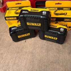 Dewalt Lithium Lon 6 ah 20v (NEW) 