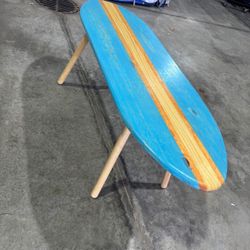 Custom Surfboard Coffee Table