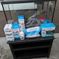 40 Gallon Fish Tank With Everything You Need.