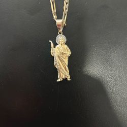 Gold Chain And Pendant 