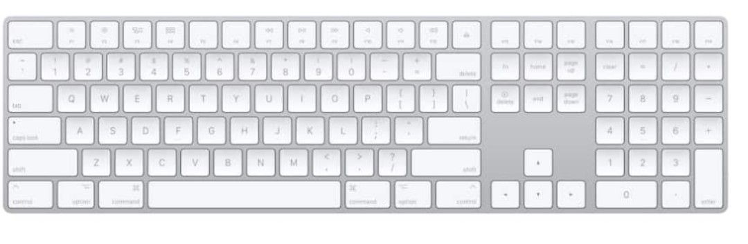 Apple Magic Full Keyboard With Numbers