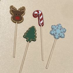 Christmas Cupcake Topper (sold individually)