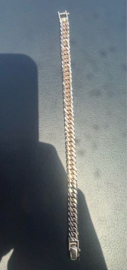14k gold men bracelet