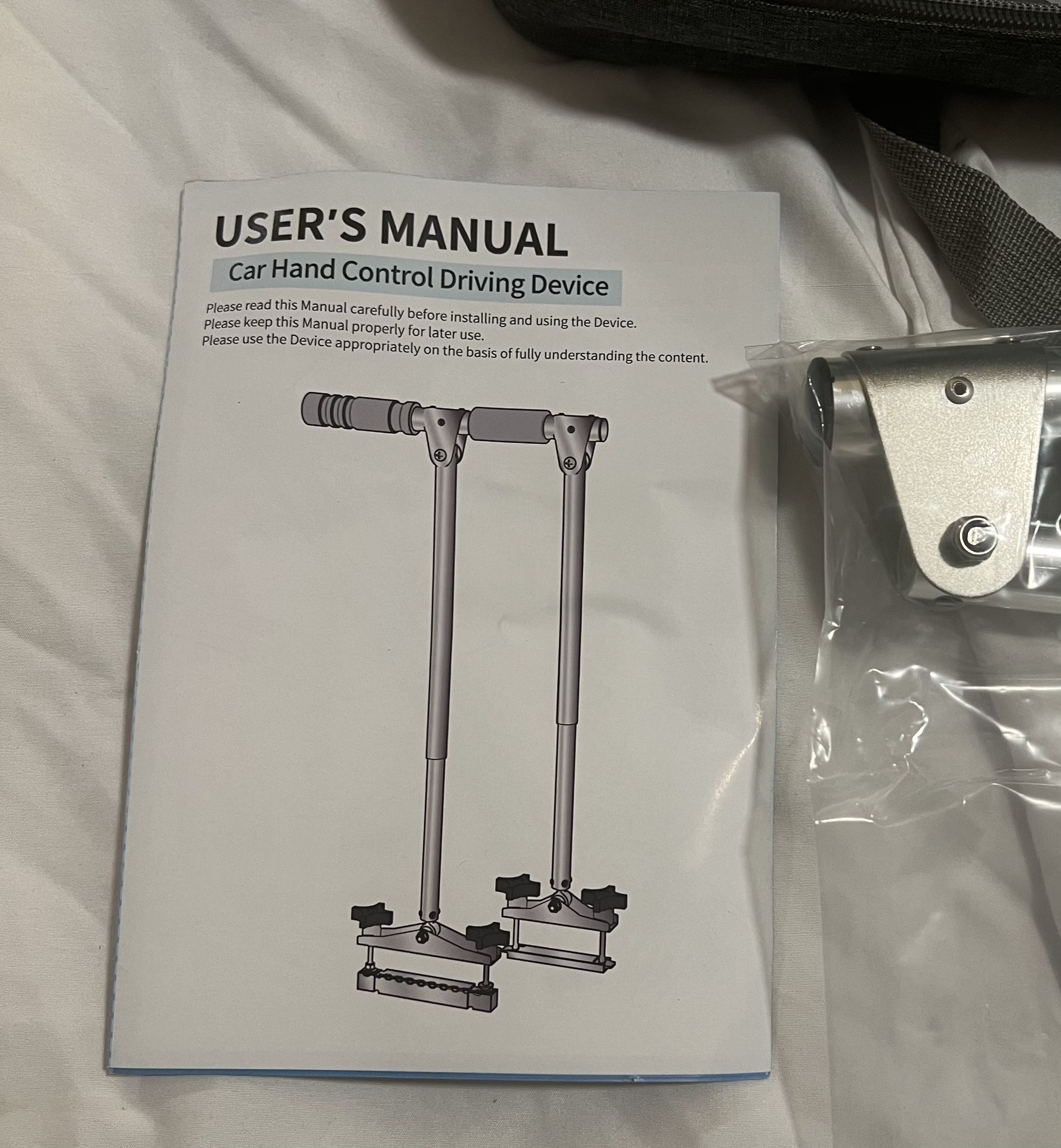 Portable Car Hand Control Driving Device