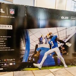 TCL - 75" Class Q6 Q-Class 4K QLED HDR Smart TV with Google TV  Brand New In Box  Can Deliver