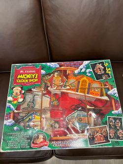 Mr. Christmas Mickey’s Clock Shop Vintage Disney Collectable Christmas Decoration