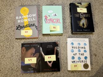 Books! Rainbow Rowell, Jennifer Niven, Rick Yancey