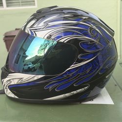 Bilt helmet blue