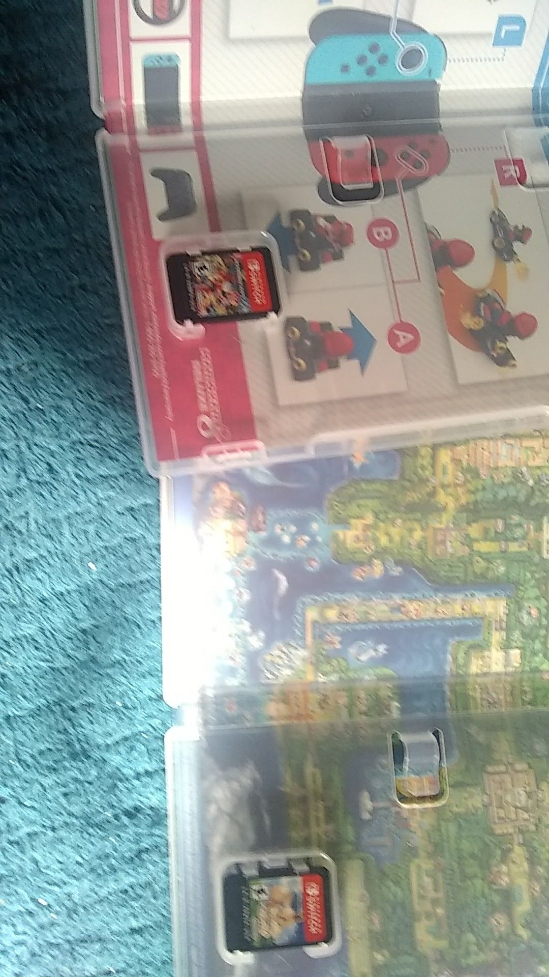 Mario kart 8 and Pokemon eevee