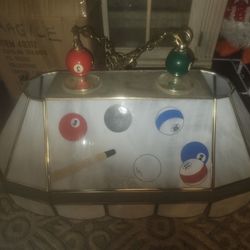 Price Is Firm.. Very Cute Pool Table Lamp