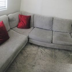 Light Grey Sectional Couch