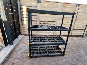 Heavy Duty Plastic Shelving