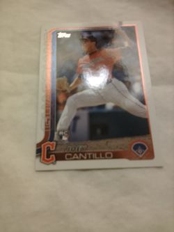2025 Joey Cantillo, Topps Rookie Card # 318