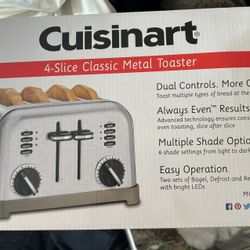 Cuisinart 4 Slice Metal Toaster