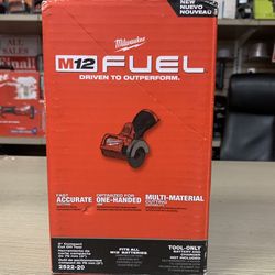 Milwaukee New 3” Cut Off M12 Fuel Brushless 