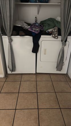 Washer and dryer