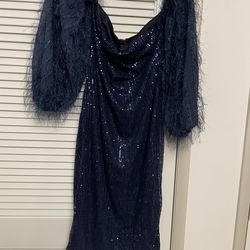 Amazing Event Dress! Blue, Medium