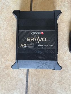 Two ds18 pro red tip and two ds18 tweeters pro and also a 400 watt amp