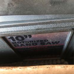 craftsman 10 in motorized band saw Used 
