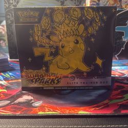 Pokemon Surging Sparks Pokemon Center ETB $280