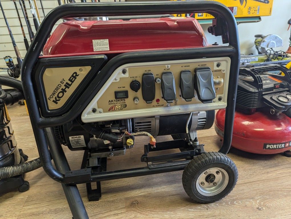 Kohler AK10KRS Series 10000 Gas Powered Generator