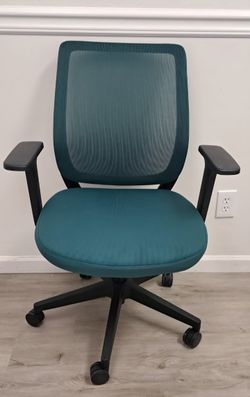 Staples Office Chair Teal