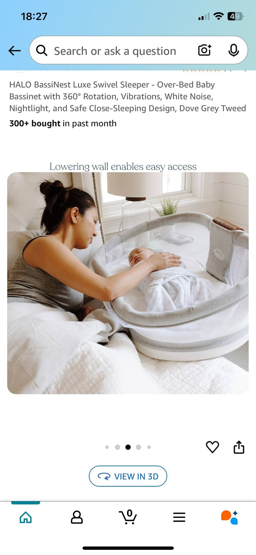 Halo BassiNest Luxe Swivel Sleeper with Sheets Bundle